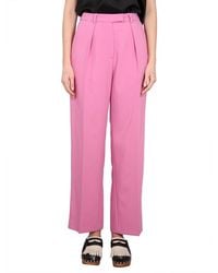 Alysi - Straight Leg Pants - Lyst