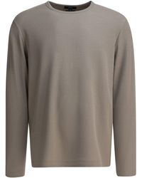 Vince - Katoenen T-shirt Met Ronde Hals - Lyst