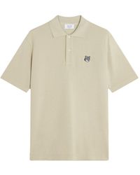 Maison Kitsuné - Poloshirt Met Knopen - Lyst