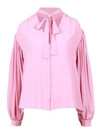 MSGM - Shirts Roze - Lyst