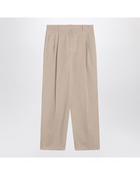 The Row - Lilas Light Khaki And Trousers - Lyst