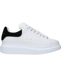 McQueen - Mujer Sneakers De Piel 45Mm - Lyst