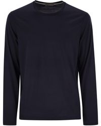Herno - WOOL JERSEY T CAMISO - Lyst