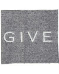 Givenchy - Écharpe du logo en laine - Lyst
