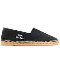 Saint Laurent - Signature Leinwand Espadrilles - Lyst
