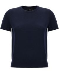 Theory - Basic Tee' Sweater - Lyst