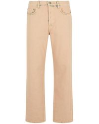Golden Goose - Pantalones de algodón rosa 'skate' dorado ganso - Lyst