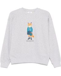 Maison Kitsuné - Dressed Fox Comfort Sweatshirt - Lyst