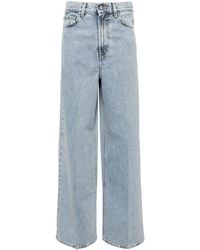 TOTEME - Wide Leg Jeans - Lyst
