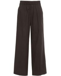 P.A.R.O.S.H. - P.A.R.O..H. Pressed-Crease Straight Trousers - Lyst