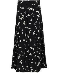 Alysi - Printed Skirt - Lyst