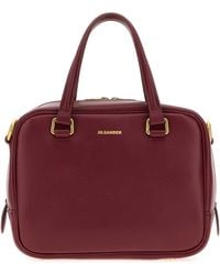 Jil Sander - Leather Small Vision Handbag - Lyst