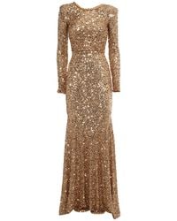 Elisabetta Franchi - Long Dress - Lyst