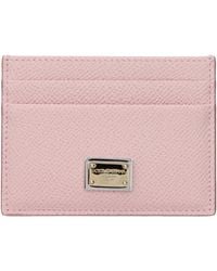 Dolce & Gabbana - Document Holder/Flesh Leather - Lyst