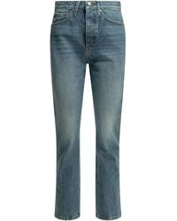 KHAITE - "Finley" Straight-Leg Jeans - Lyst