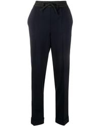 P.A.R.O.S.H. - Mid-Rise Straight-Leg Trousers - Lyst