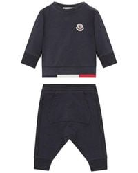 Moncler - Mini Boys Cotton T-Shirt And Pants Set - Lyst
