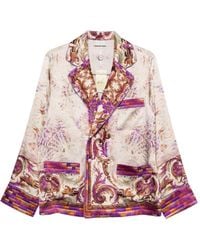 Pierre Louis Mascia - Bedruckte Seidenjacke - Lyst