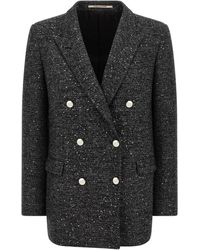 Tagliatore - Jasmine Blazers Grigio-Donna - Lyst