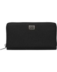 Dolce & Gabbana - Dolce&Gabbana Portafogli Uomo Pelle Nero - Lyst