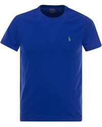 Polo Ralph Lauren - Custom Slim Fit Jersey T-shirt - Lyst