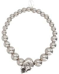 McQueen - Skull Bracelet - Lyst