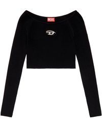 DIESEL - Long Sleeve Tops - Lyst