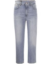Dondup - Tami Jeans Cinque Tasche A Gamba Larga - Lyst