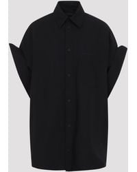 Balenciaga - Overhemd Met Ingestopte Mouwen - Lyst