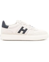Hogan - H668 Leather Sneakers - Lyst