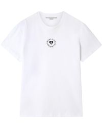 Stella McCartney - Iconic Mini Heart T-Shirt Clothing - Lyst