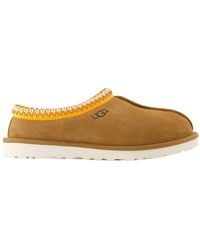 UGG - M Tasman mules en cuir marron - Lyst