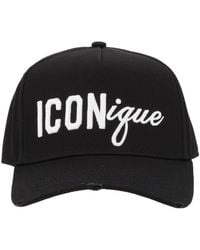 DSquared² - Dsquared "Iconique" Baseball Hat - Lyst