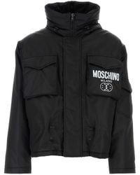 Moschino - Nylon Padded Jacket - Lyst