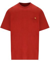 Carhartt - S/S American Script Oxide T Shirt - Lyst