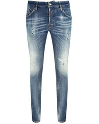 DSquared² Denim Tidy Biker S74lb0714 S30342 470 Jeans in Blue for Men | Lyst