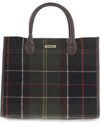 Barbour - Barrhill Tartan Tote Bag - Lyst