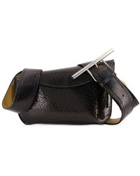 McQueen - Sac à bandoulière Alexander MC Queen Leather Black - Lyst