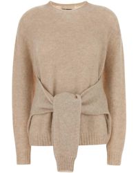 Des Phemmes - Stretch Nylon Blend Sweater - Lyst