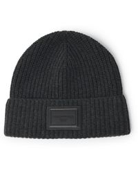 Dolce & Gabbana - Bonnet en cachemire gris - Lyst