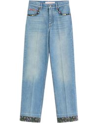 Valentino - Denim Cotton Jeans - Lyst