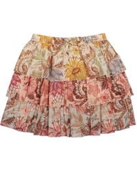 Zimmermann - Daylight Kids Tiered Skirt - Lyst