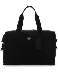 Prada - Nylon Travel Bag - Lyst