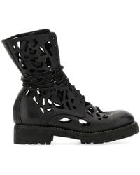 Guidi - Ankle Boot With Cut Out Details - Lyst