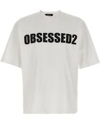 DSquared² - Loose-Fit Cotton Jersey T-Shirt - Lyst