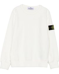 Stone Island - Sweaters Wit - Lyst