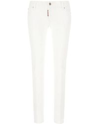 DSquared² - Jeans weiß - Lyst