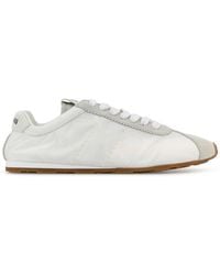 Miu Miu - Fabric And Suede Sneakers - Lyst
