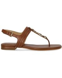 Michael Kors - Marcia Luggage Thong Sandal - Lyst