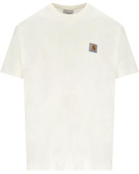 Carhartt - S/S Camiseta de cera nelson - Lyst